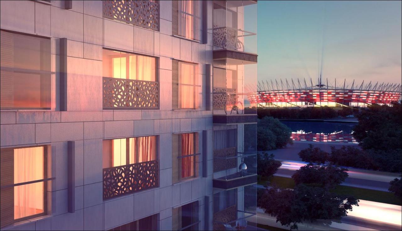 P&O Serviced Apartments Solec Warschau Buitenkant foto