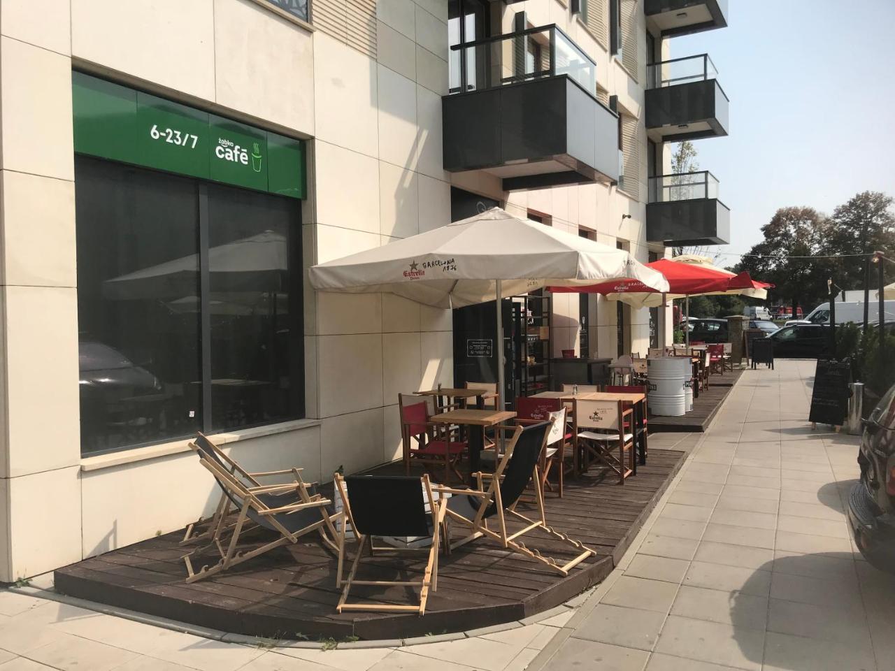 P&O Serviced Apartments Solec Warschau Buitenkant foto